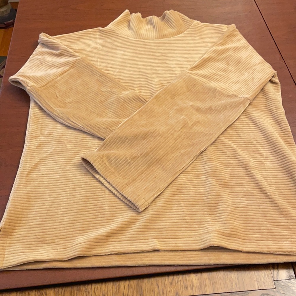 Gold sweater